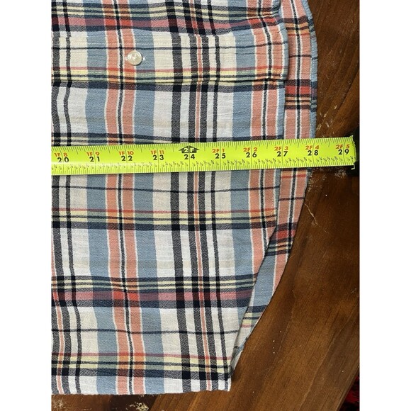 Patagonia Men’s Organic Cotton Plaid Button Front Shirt Med Long Sleeve Grunge - Picture 8 of 12